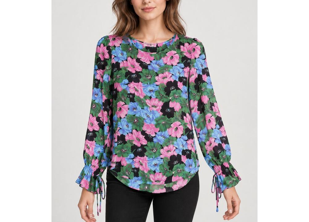 Essentiel Antwerp Terracotta Floral Blouse Sz. 34 (US 2)
